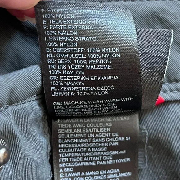 The North Face Men's Paramount Active Nylon Cargo Shorts Size 34 Gray Outdoor 9" - Picture 10 of 10